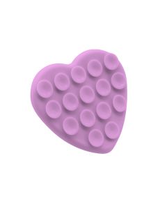 Stiker za Mobilni telefon BUBBLE HEART, ljubicasti