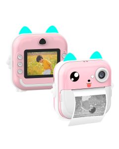 Mini camera printer Q5, roza - R2280