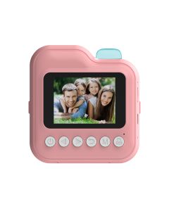 Digitalni fotoaparat sa štampačem za decu Q6, roza - R2282