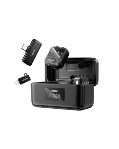 Multifuncionalni receiver mikrofon 2u1 Moxom MX-AX77 crni