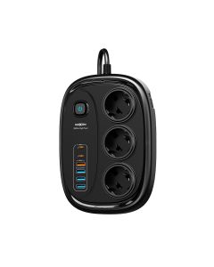 Produžni kabl Moxom MX-ST38 crni