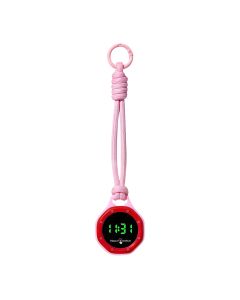 LED sat privezak, pink