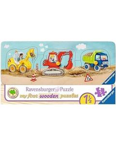 Ravensburger puzzle - Drvene puzle Vozila - 3 dela - RA03066
