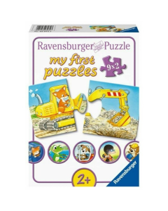 Ravensburger puzzle (slagalice) - Gradilište za životinje - RA03074