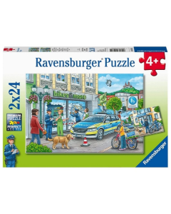 Ravensburger puzzle (slagalice) - Policajci na poslu - RA05031