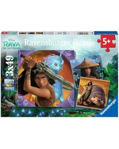 Ravensburger puzzle - Poslednji zmaj - 3x49 delova - RA05098