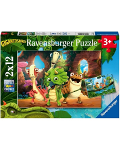 Ravensburger puzzle (slagalice) - Družina malih dinosaurusa - RA05125