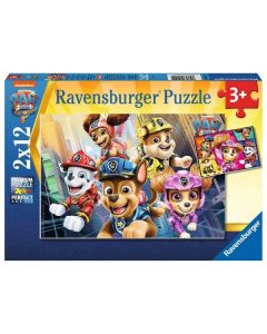 Ravensburger puzzle - Patrolne šape  -2x12 - RA05151