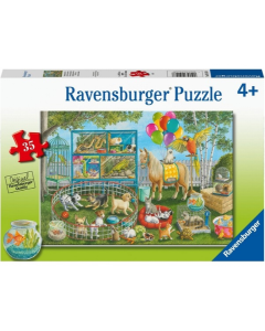 Ravensburger puzzle (slagalice) - Vašar sa životinjama