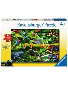 Ravensburger puzzle - Neverovatni vodozemci - 35 delova - RA05174