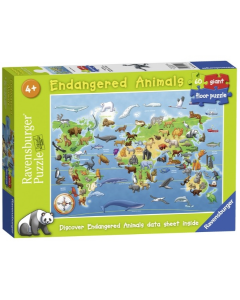 Ravensburger puzzle (slagalice) - Ugrožene životinje - RA05515