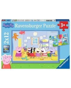 Ravensburger puzzle - Pepine avanture  - 2x12 delova - RA05574