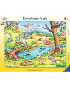 Ravensburger puzzle – Dinosaurusi - 15 delova - RA05633