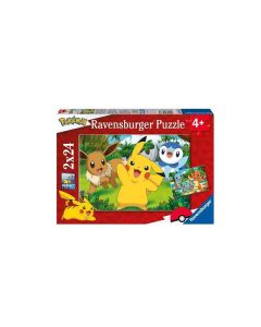 Ravensburger puzzle - Pokemon - 2x24 dela - RA05668