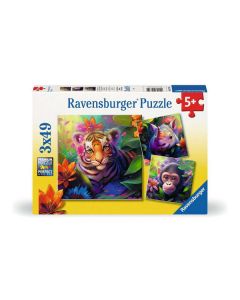 Ravensburger puzzle - Bebe džungle - 3x49 delova - RA05735