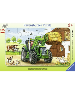 Ravensburger puzzle (slagalice)- Traktor na farmi - RA06044