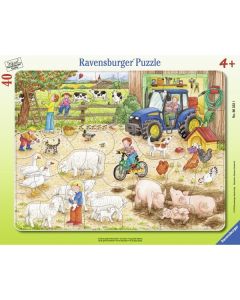 Ravensburger puzzle - Na velikoj farmi - 30-48 delova - RA06332