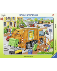 Ravensburger puzzle (slagalice) - Đubretari u gradu - RA06346