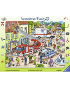 Ravensburger puzzle (slagalice) - Spasavanje životinja u gradu - RA06581