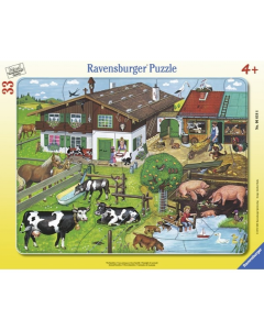 Ravensburger puzzle (slagalice) - Porodice životinja - RA06618