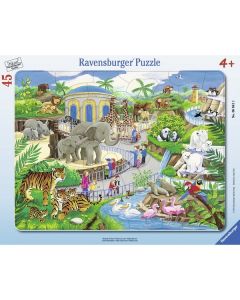 Ravensburger puzzle - Poseta zoo vrtu - 45 delova - RA06661