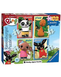 Ravensburger puzzle - Moje prve puzzle - Bing 4u1 - RA06869