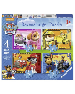 Ravensburger puzzle (slagalice) -Paw Patrol, 4 u 1 - RA07033