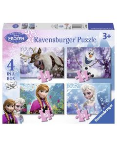 Ravensburger puzzle - Frozen, 4 u 1 (12,16,20,24 delova) - RA07360