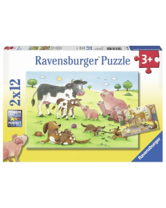 Ravensburger puzzle (slagalice) - Srećene porodice - RA07590
