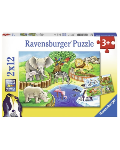 Ravensburger puzzle (slagalice) - Zoo vrt - RA07602
