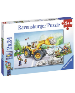 Ravensburger puzzle (slagalice)- Radovi na putu - RA07802