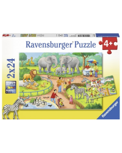 Ravensburger puzzle (slagalice) - Dan u Zoo vrtu - RA07813