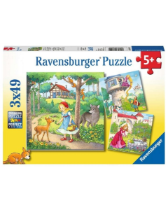 Ravensburger puzzle (slagalice) - Crvenkapa I Princ žabac - RA08051