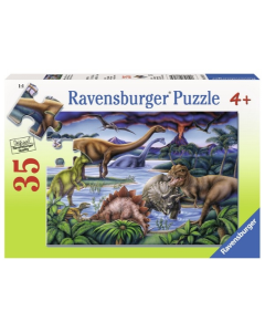 Ravensburger puzzle (slagalice) - Igralište za Dinosauruse - RA08613