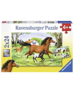 Ravensburger puzzle (slagalice) - Svet konja - RA08882