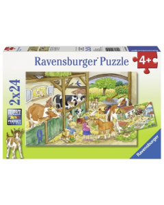 Ravensburger puzzle (slagalice) - Dan na farmi - RA09195