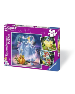Ravensburger puzzle (slagalice) - Cinderella, Ariel - RA09339