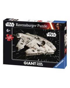 Ravensburger puzzle - Star Wars Millennium Falcon - 125 delova - RA09784