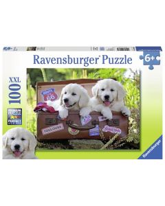 Ravensburger puzzle - Psi spremni za putovanje - 100 delova - RA10538