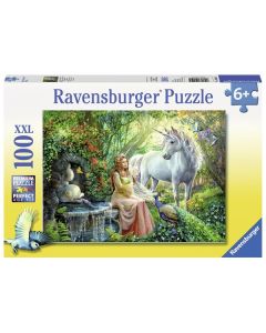 Ravensburger puzzle - Princeza sa jednorogom - 100 delova - RA10559