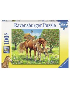 Ravensburger puzzle - Konji u divljini - 100 delova - RA10577