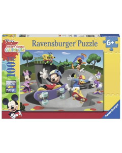 Ravensburger puzzle (slagalice) - Miki sa skejtom - RA10923