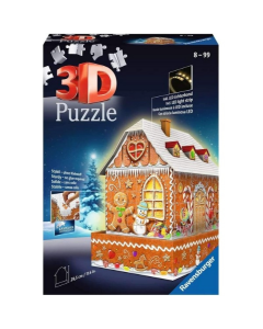 Ravensburger 3D puzzle (slagalice) - Medena kuća - RA11237