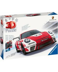 Ravensburger 3D puzzle - Porsche GT3 Cup crveni - 180 delova - RA11558
