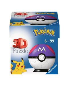 Ravensburger 3D puzzle - Pokemon Master lopta - 54 dela - RA11564