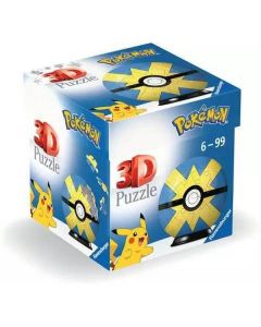 Ravensburger 3D puzzle - Pokemon Brza lopta - 54 dela - RA11580
