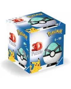 Ravensburger 3D puzzle - Pokemon Net lopta - 54 dela - RA11581