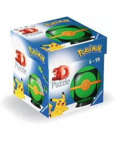 Ravensburger 3D puzzle - Pokemon lopta - 72 dela - RA11626