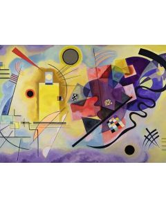 Ravensburger puzzle - Kandinsky, Wassily : Žuta, crvena, plava - 1.000 delova - RA12000023