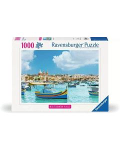 Ravensburger puzzle - Medierranean Malta - 1.000 delova - RA12000028